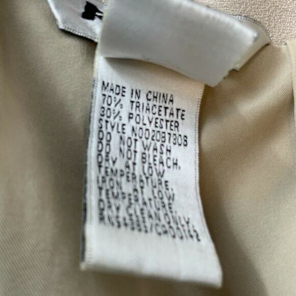 Nygard Collection Skirt Women's Size 10 Petites Fully Lined Back Zip Slit Pencil - Picture 7 of 7